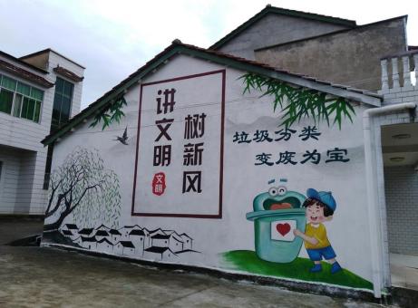 内黄墙绘是现在流行的墙体广告