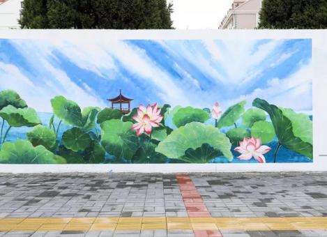 内黄墙绘施工材料制作工艺说明