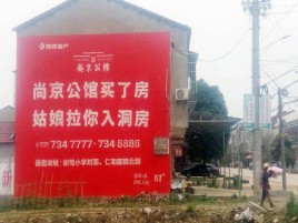 内黄墙体广告在乡镇、农村市场的媒体优势