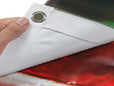 内黄喷绘和刀刮布的工艺区别。