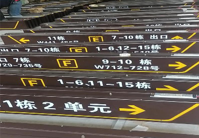 内黄广告标识中，常见的几种安装方式。