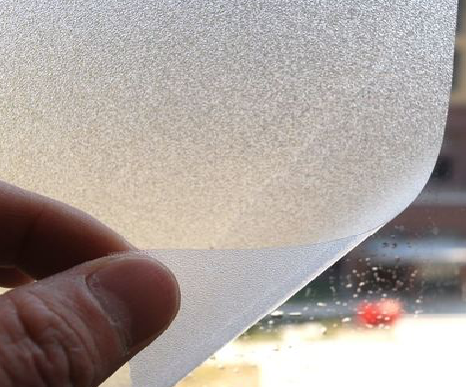 内黄玻璃门外面粘广告用什么材料好？