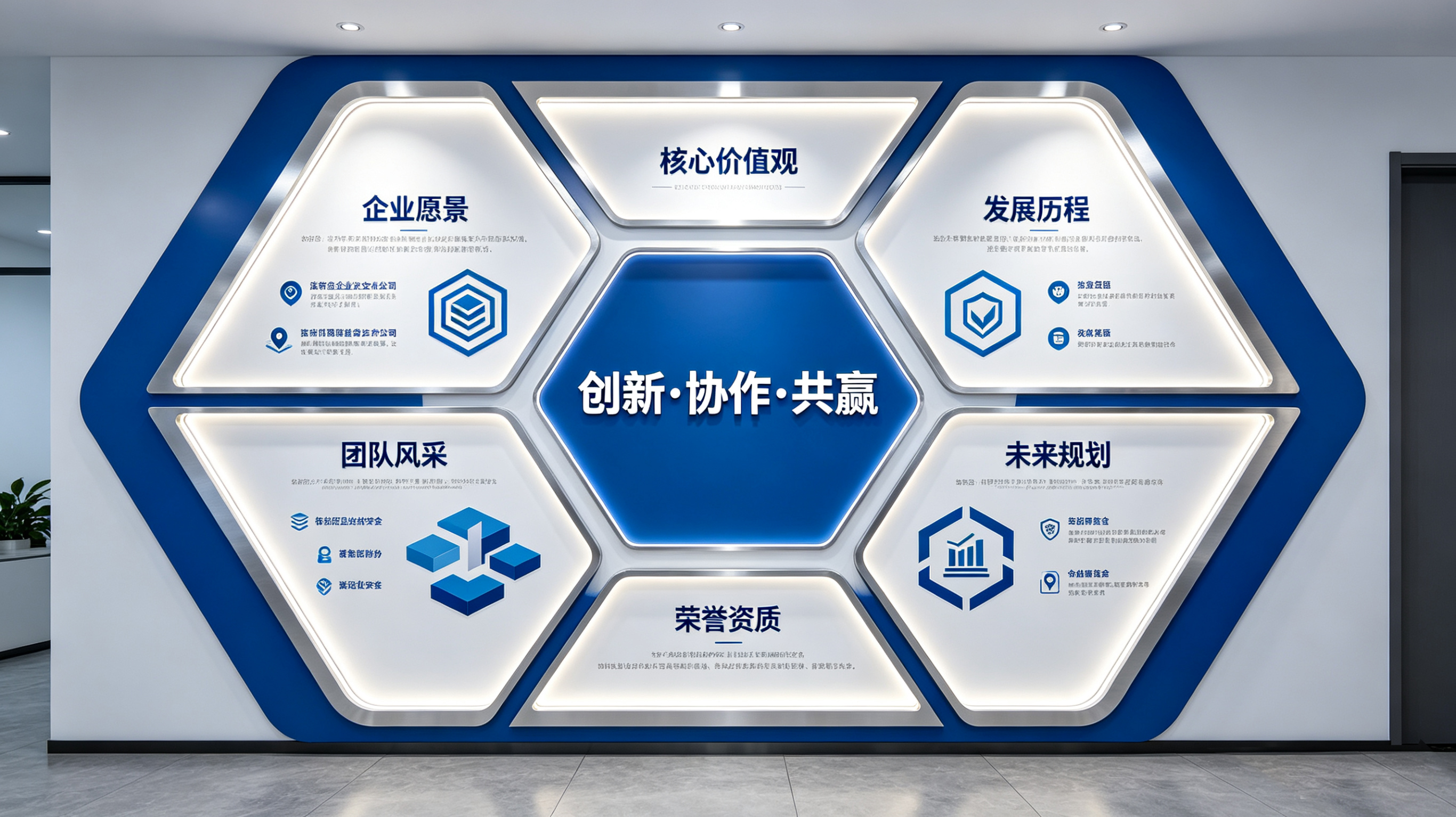 内黄企业文化墙六边形避坑指南（新手常犯5个错误）